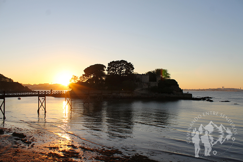 Atardecer Castillo Santa Cruz