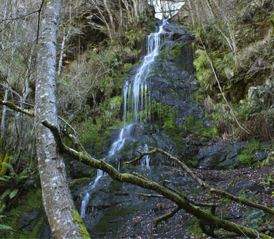 Cascada de Santalla (Samos)