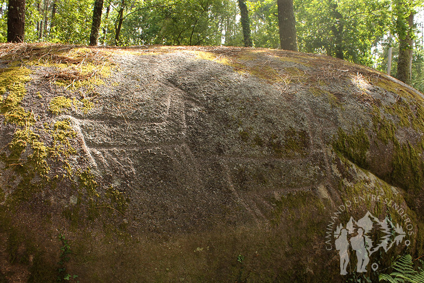 Petróglifo Pedra da Cabra de la Edad de Bronce