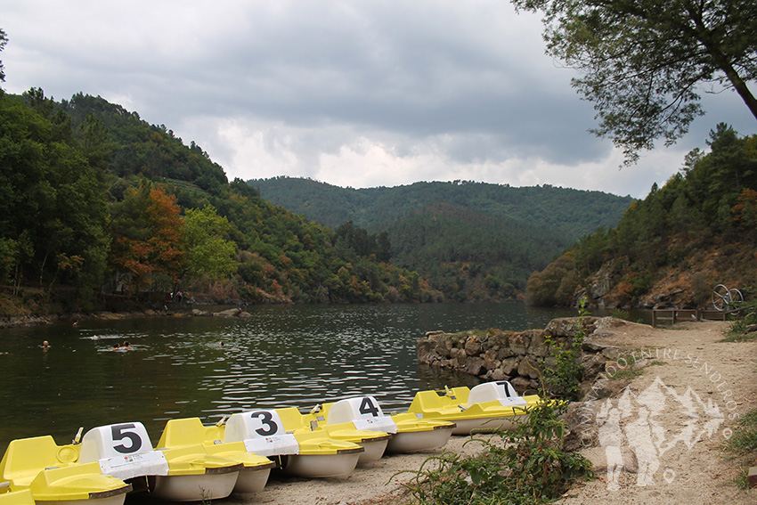 Playa fluvial da Cova