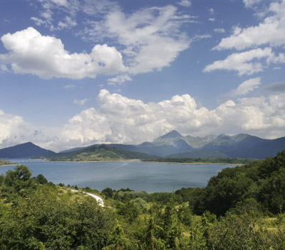 Lago Campotosto (L'Aquila)