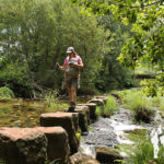 Antigua pasarela de piedras del río Coroño